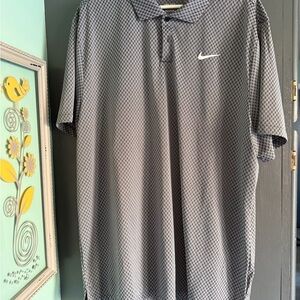 Nike Dri-FIT Tour Jacquard golf polo shirt.